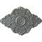 Ekena Millwork Piedmont Ceiling Medallion, Hand-Painted Platinum, 37"W x 26"H x 1 3/8"P CM37X26PEPLS - alternate 1